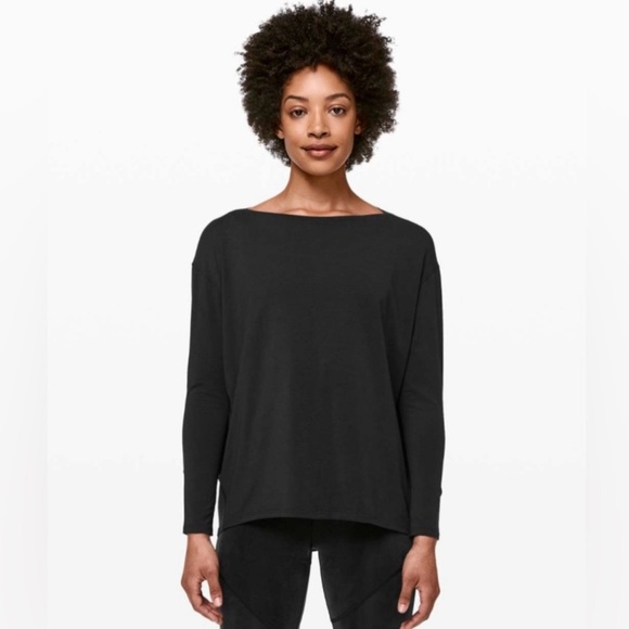 lululemon athletica Tops - Lululemon Back In Action Long Sleeve